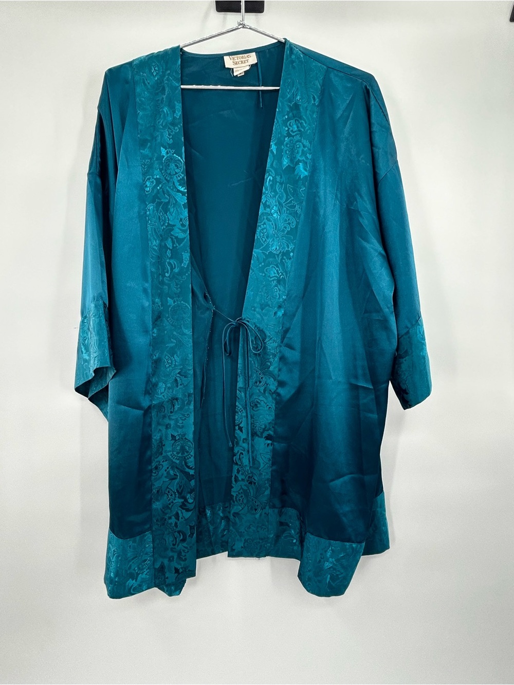 Victoria’s Secret Gold Label Peacock Blue Robe ONE SIZE